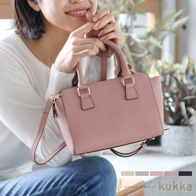 mieno kukka 本革 ハンドバッグ ミニバッグ