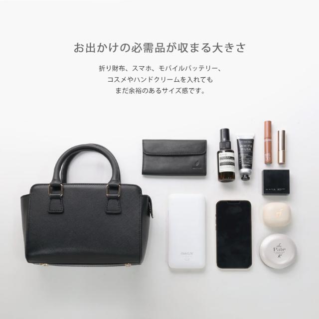 mieno kukka 本革 ハンドバッグ ミニバッグ