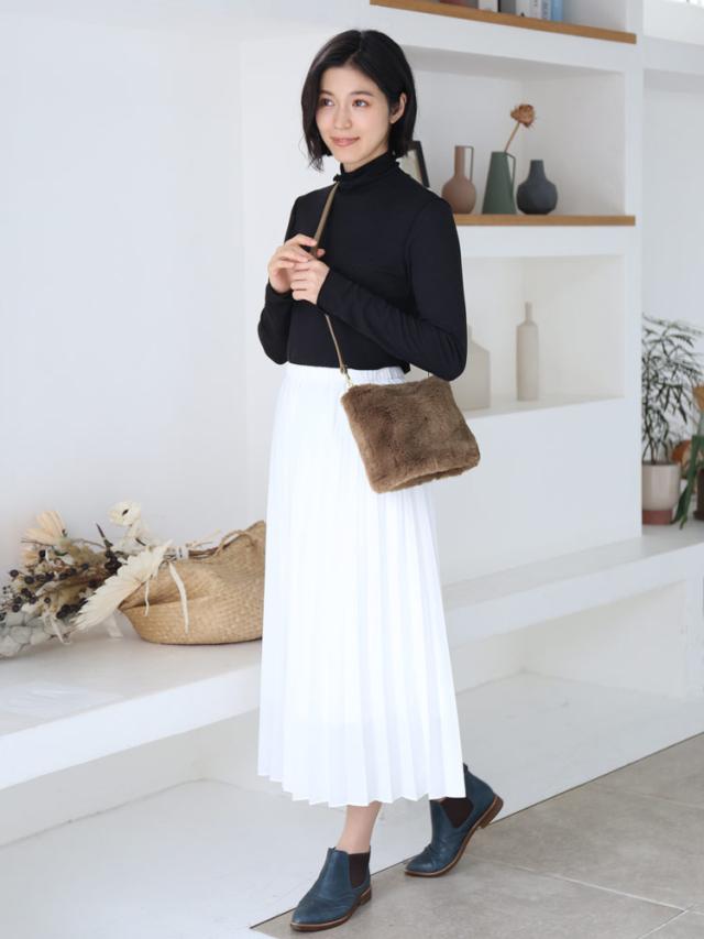 フェイクファー ショルダーバッグ バッグ レディース 女性 ファー ショルダー モカ かわいい 大人 フェミニン カジュアル