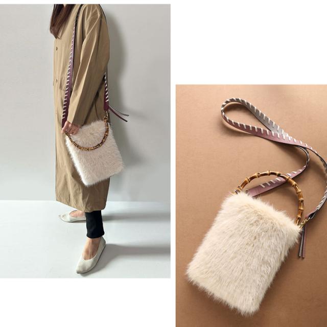 エコファーバンブーバッグ ショルダーストラップ