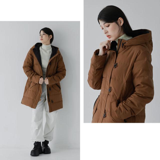 ダウンコート レディース カジュアル