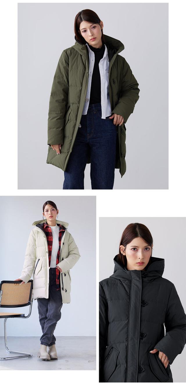 ダウンコート レディース ブラック