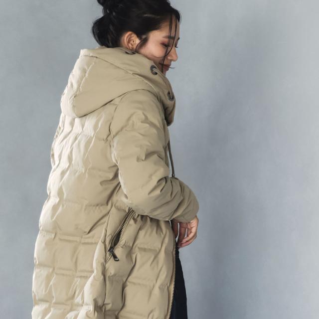 シームレス ダウン コート アウター