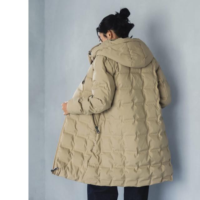 シームレス ダウン コート アウター