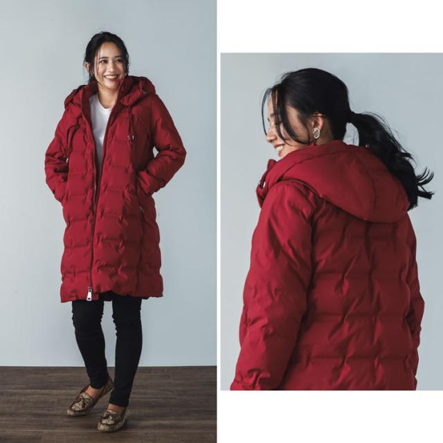 シームレス ダウン コート アウター