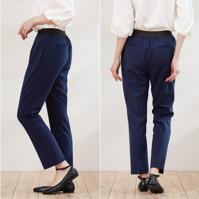 センタープレス 美脚 足長効果 股下深め