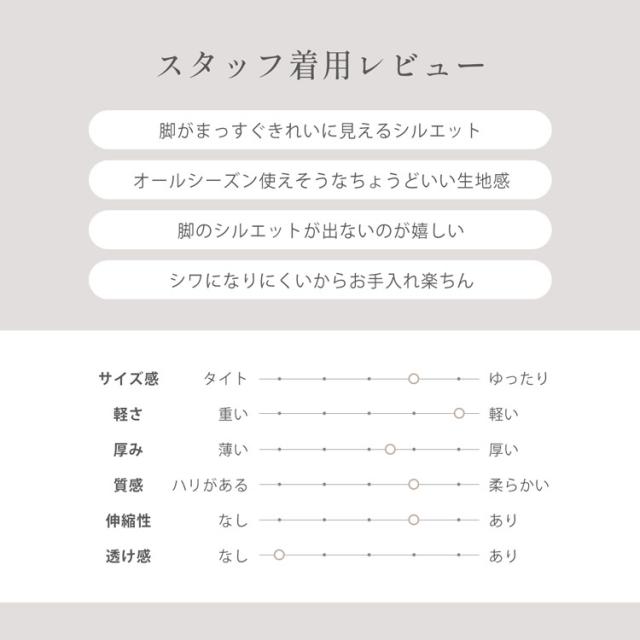 着心地 着用 レビュー スタッフ コメント