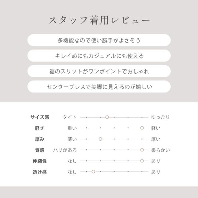 着心地 着用 レビュー スタッフ コメント