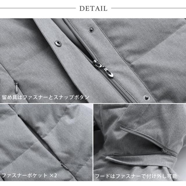 ダウンコート ロング丈 ダウン90% レディース ロングダウン