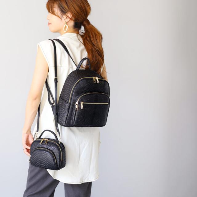 パイソン ポシェット ポシェット