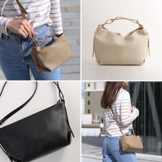 miaborsa 2WAY ショルダーバッグ 斜めがけ ミニバッグ レディース