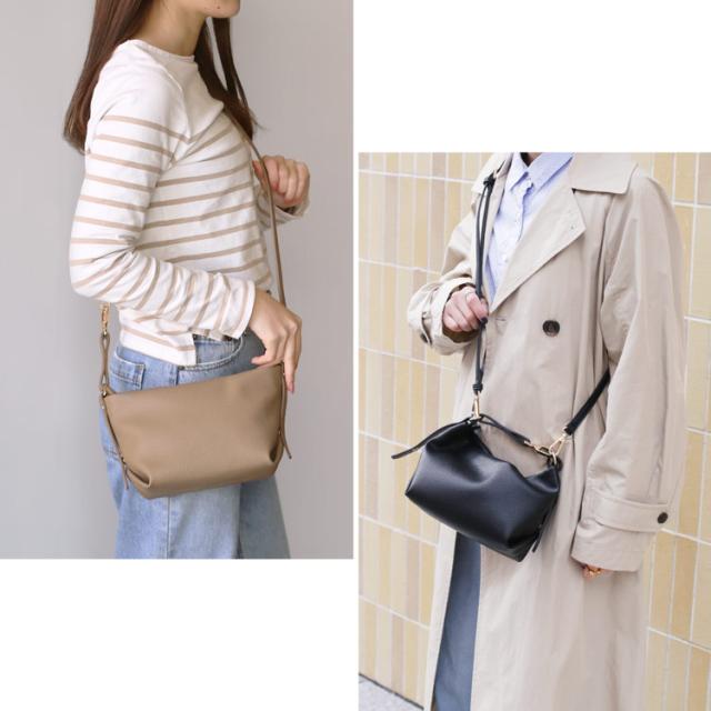 miaborsa 2WAY ショルダーバッグ 斜めがけ ミニバッグ レディース