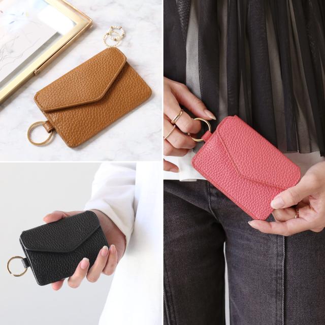 mieno ミエノ 本革 ミニ財布 スキミング防止機能付き フラグメントケース