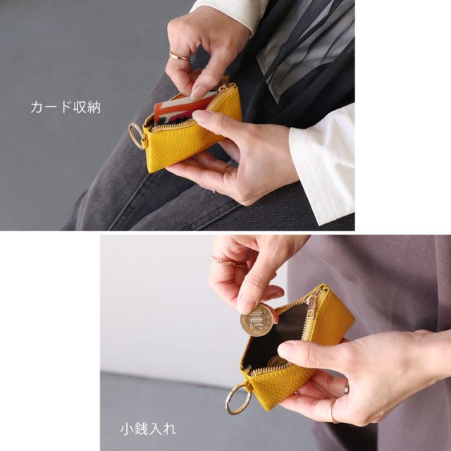 キーケース 本革 レディース 軽量 カード 小銭 紙幣
