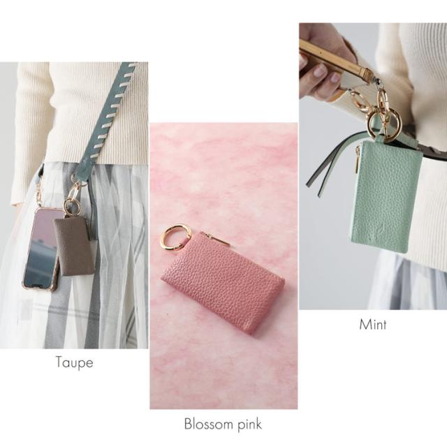 牛革 キーケース 本革 レディース カラー 色