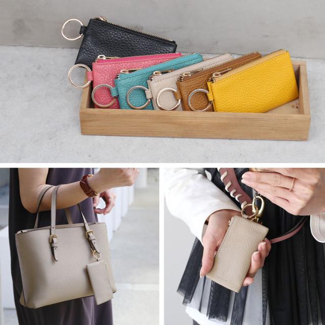 スマホ アクセサリー キーケース 小銭入れ カードケース 財布