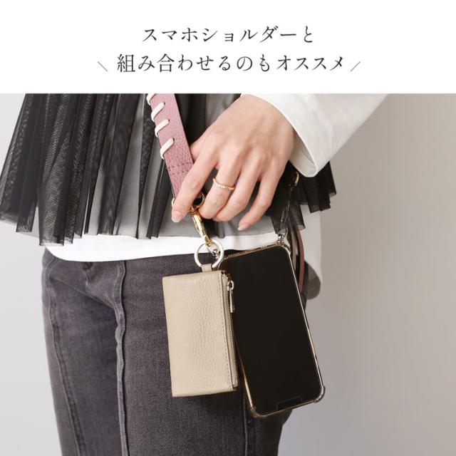 スマホ アクセサリー キーケース 小銭入れ カードケース 財布