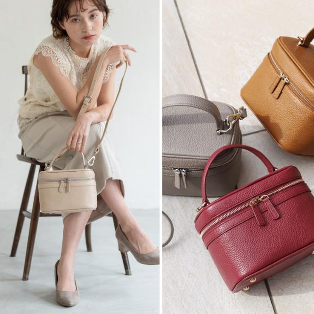 牛革 2wayバッグ 本革 レディース