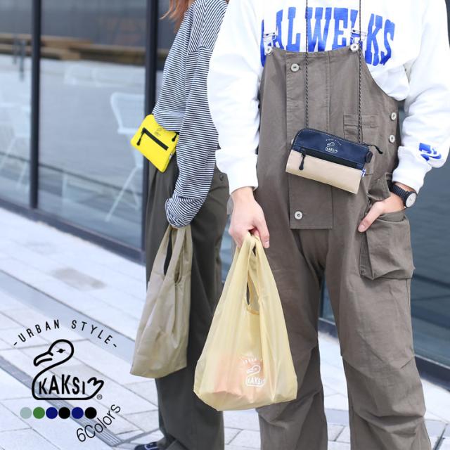 ミニショルダー バッグ ポーチ エコバッグ 付き メンズ