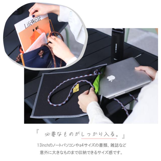 kaksi トートバッグ pc 入る