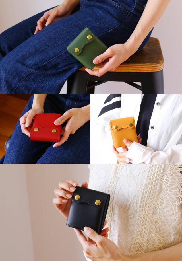 Jamale 財布 牛革 コンパクト 小さい