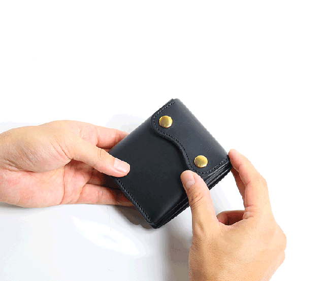 Jamale 財布 牛革 コンパクト 小さい