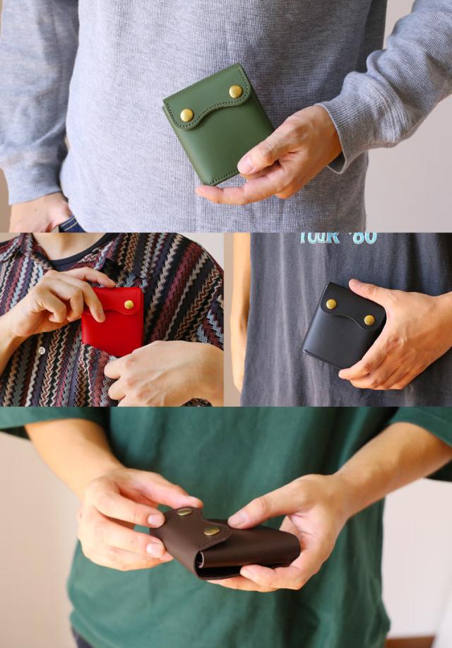 Jamale 財布 牛革 コンパクト 小さい