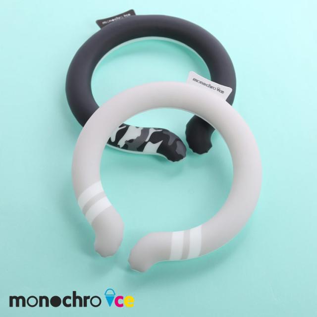 おしゃれ モノクロ アイス 首