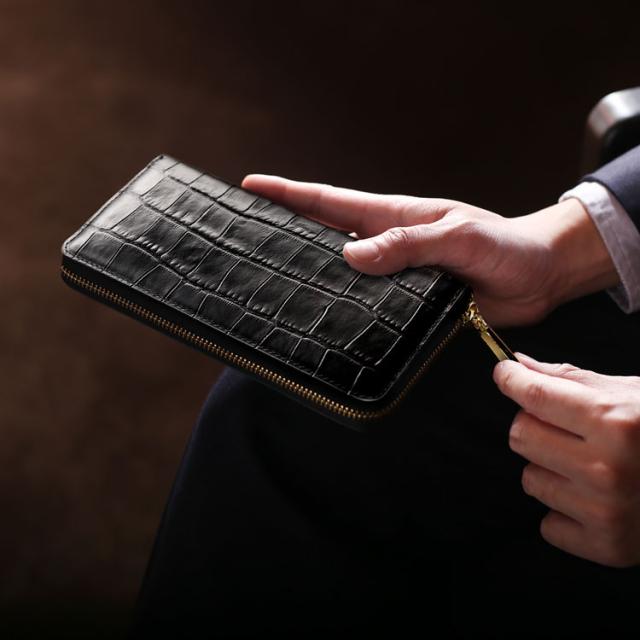 doob London ラウンドファスナー長財布