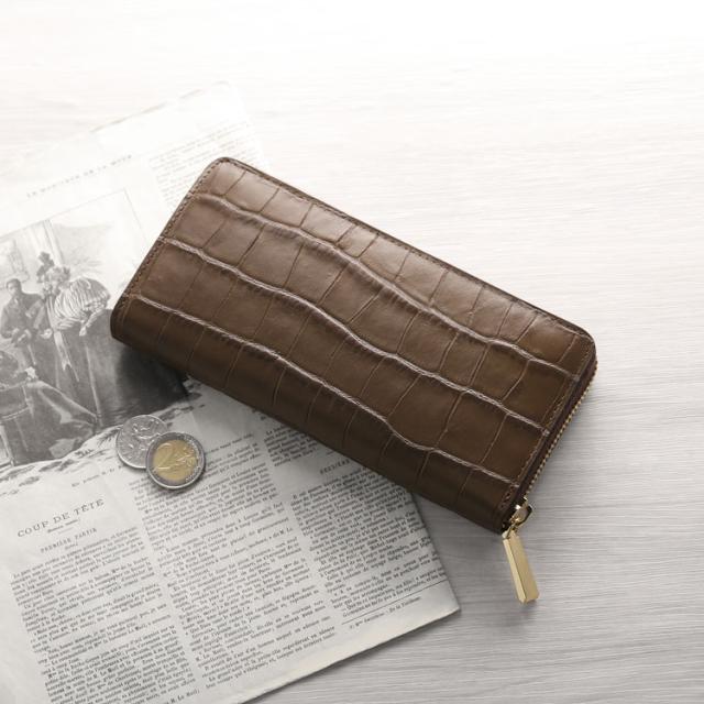 doob London ラウンドファスナー長財布