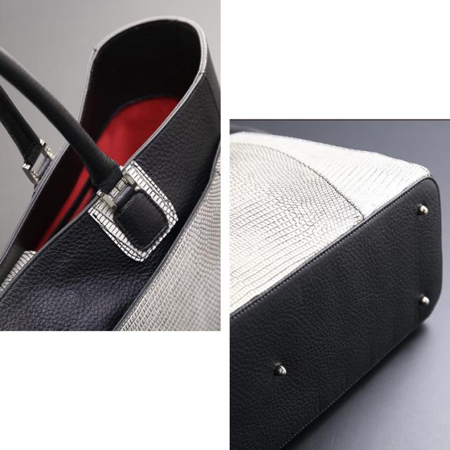 リザードトートバッグ日本製