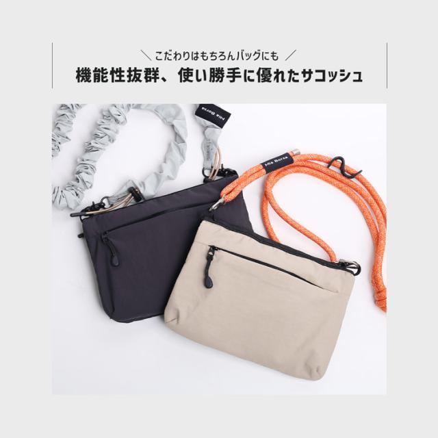 miaborsa サコッシュ アウトドア 選べる ストラップ