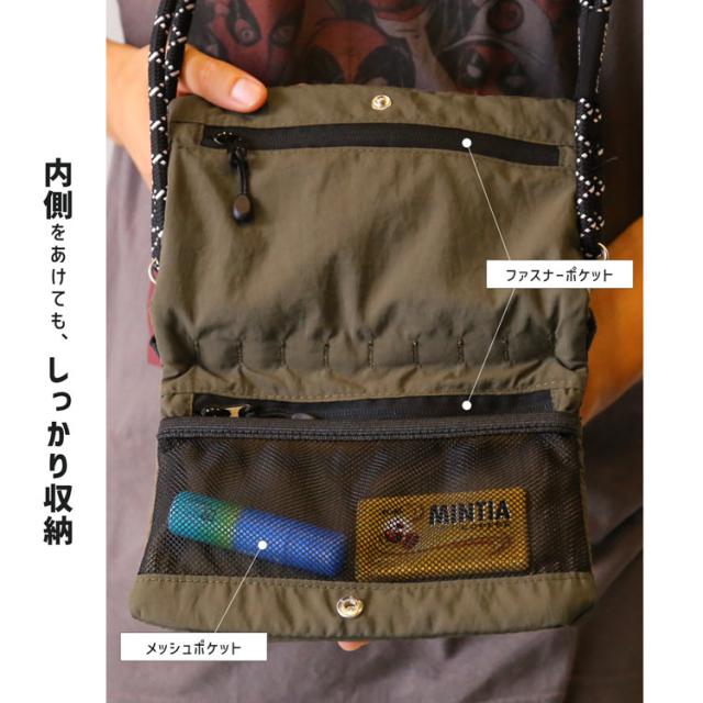 miaborsa サコッシュ アウトドア ディテール