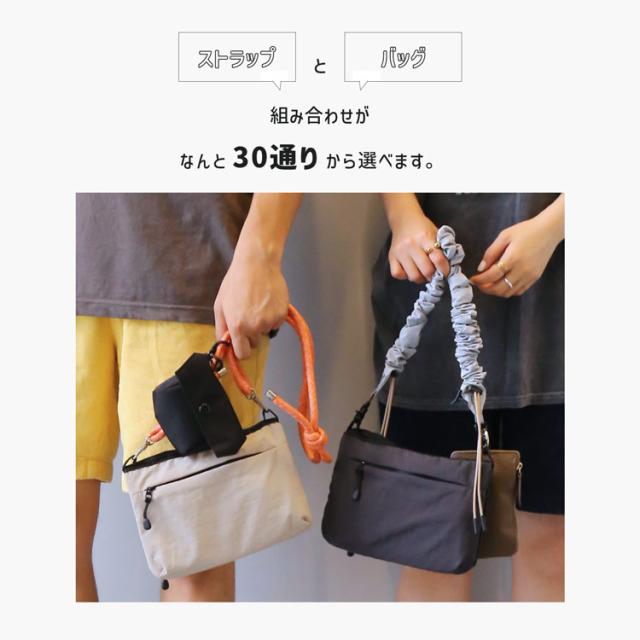 miaborsa サコッシュ アウトドア 選べる ストラップ