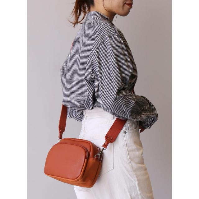 牛革 ナイロン コンビネーション ショルダーバッグ 肩掛け