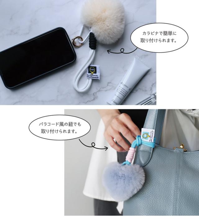 カラビナ付でラクラク装着