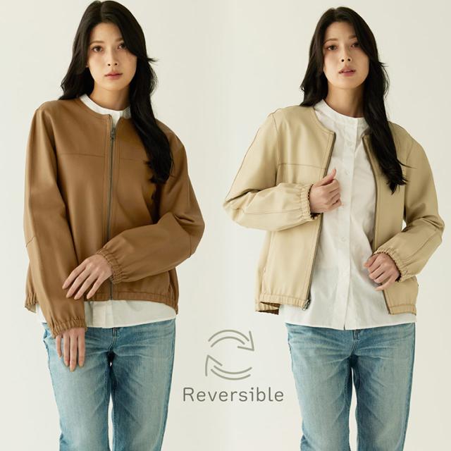 ラム レザー ジャケット リバーシブル