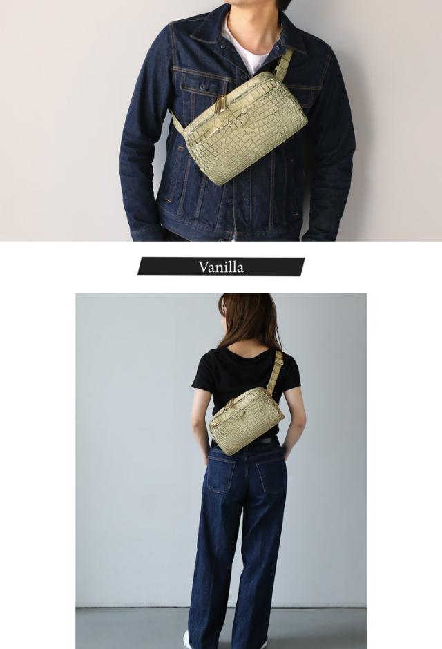 クロコダイルバッグ 目地染め