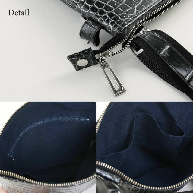 日本製クロコダイルバッグ