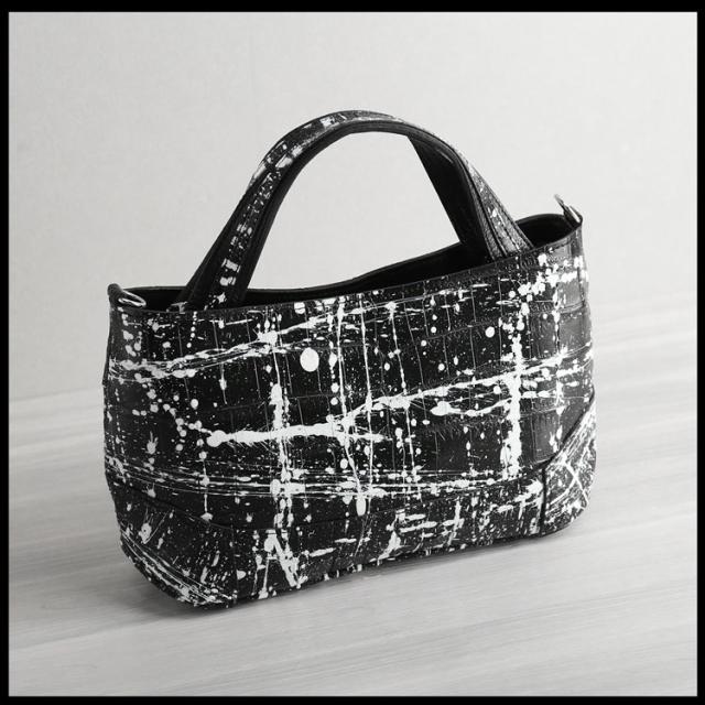 日本製クロコダイル2wayハンドバッグ