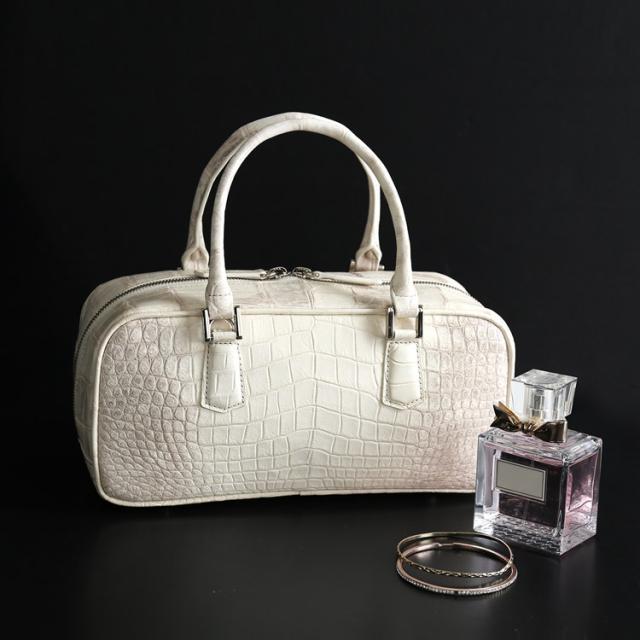 ヒマラヤクロコダイル 2way ミニボストンバッグ レディース