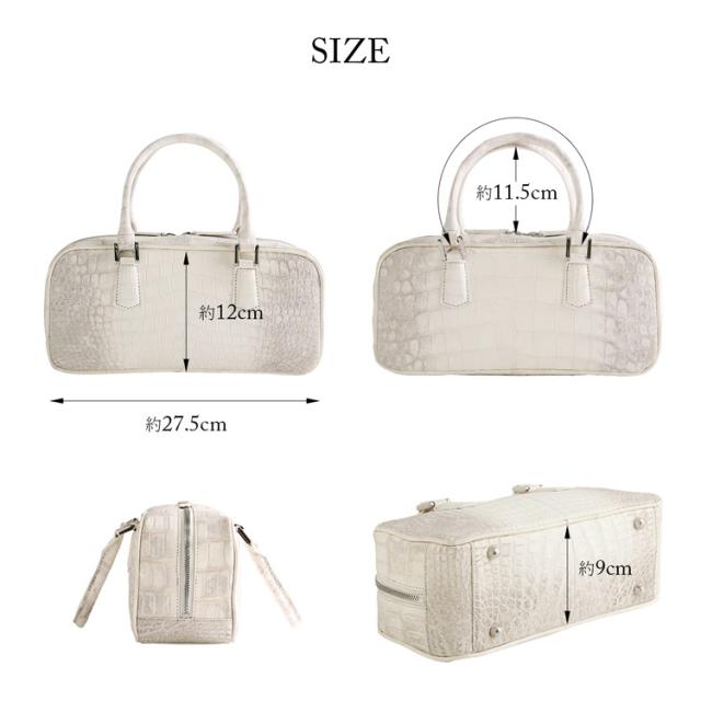ヒマラヤクロコダイル 2way ミニバッグ レディース