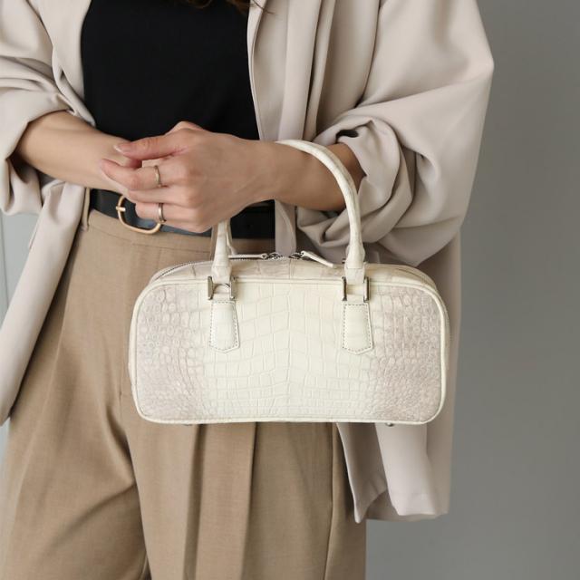 ヒマラヤクロコダイル 2way ボストンバッグ レディース