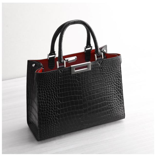 スモールクロコダイル2WAYトートバッグのサイズ