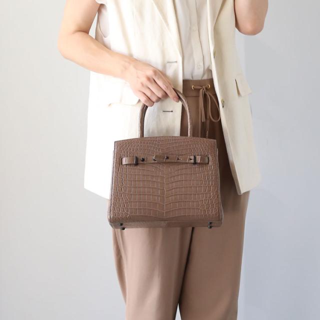 ナイルクロコダイル2WAYハンドバッグ