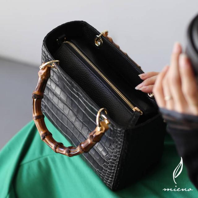 mieno イタリアンレザーバッグ