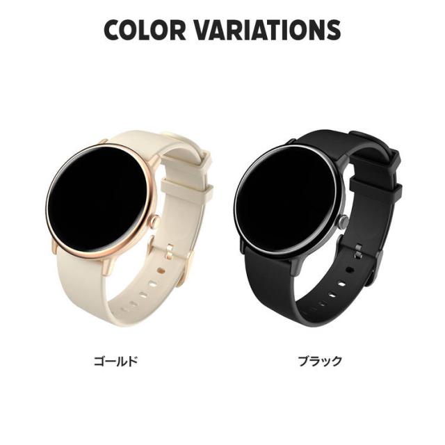 edewwear スマートウォッチ ゴールド ブラック