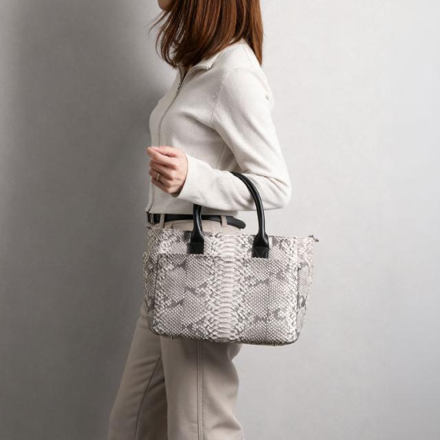 ダイヤモンドパイソン 2WAY ハンドバッグ