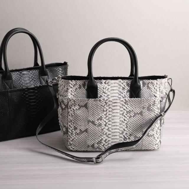ダイヤモンドパイソン 2WAY ハンドバッグ