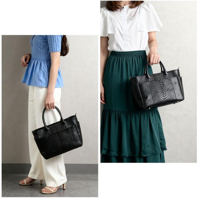 ダイヤモンドパイソン 2WAY ハンドバッグ